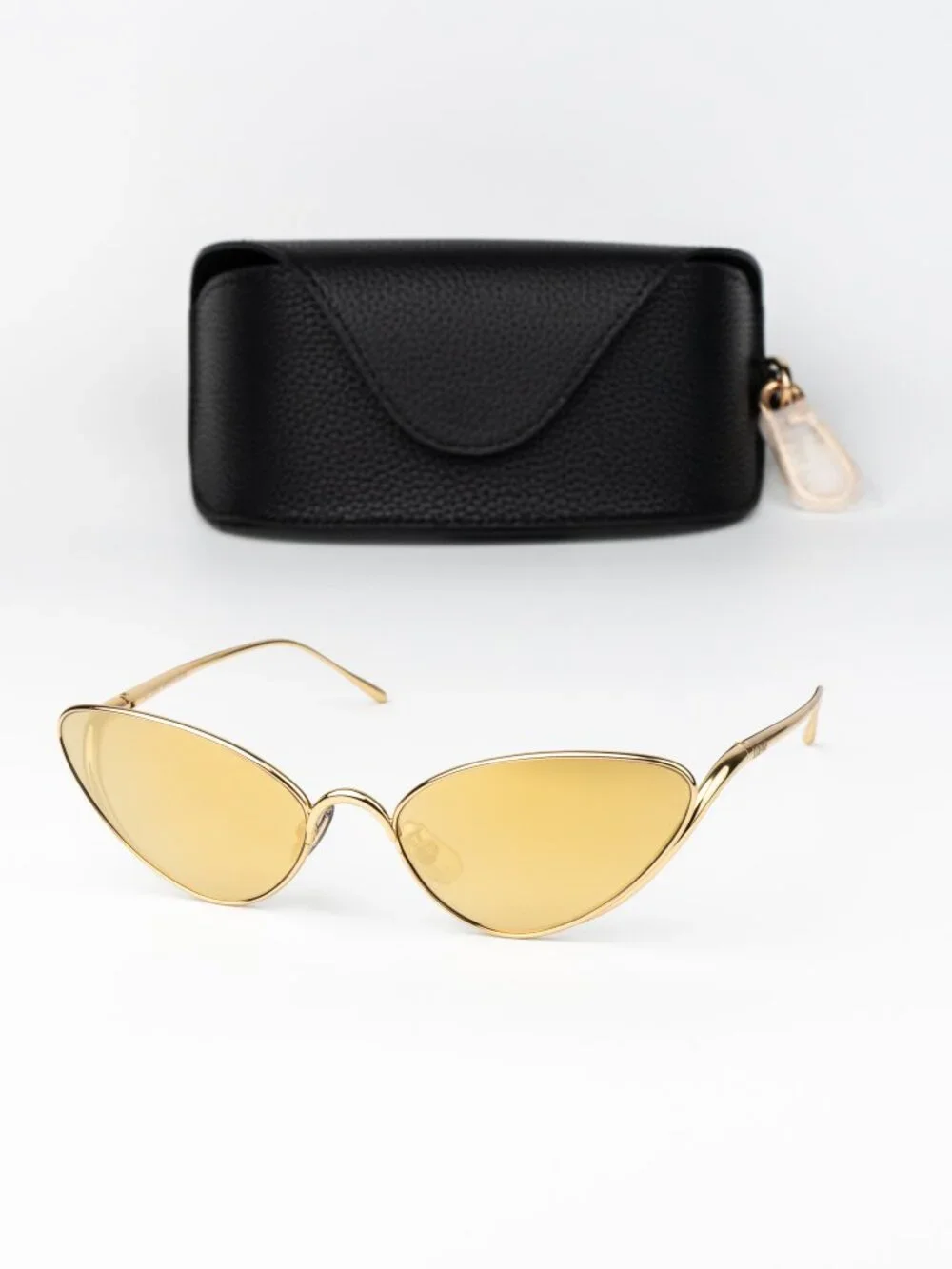 Loewe Women Sunglasses Endura Gold Cat Eye LW40179U 30G NEW AUTHENTIC